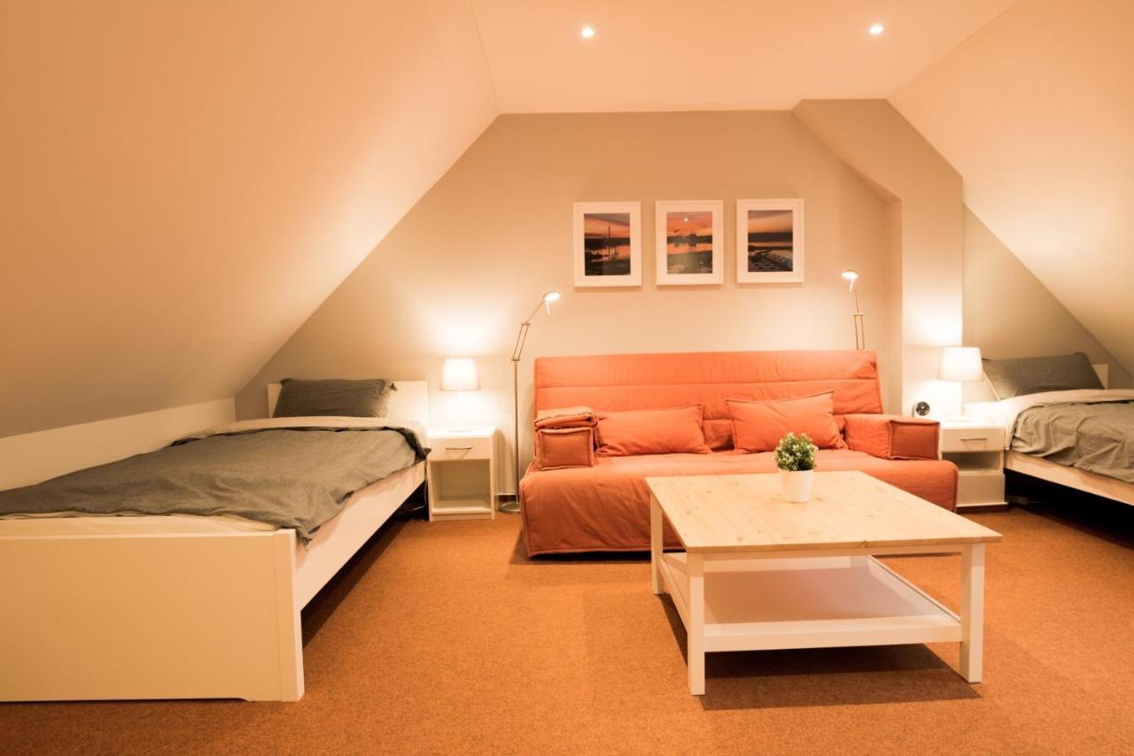 Fewo1846 - Baltic Lodge - Komfortable Maisonettewohnung Mit 3 Schlafzimmern, Balkon Und Blick Auf Die Marina Sonwik Flensburg Eksteriør bilde